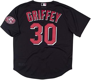 Ken Griffey Jr Cincinnati Reds Authentic jersey 2000 buttoned on the front for men.. Experience the power of choice with DIAYTAR NIGERIA's vast catalog and affordable 5-8 day delivery.
