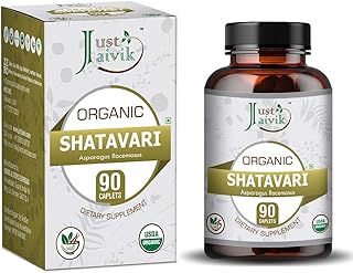 Biological SHATAVARI tablets Just JAIVIK - A food supplement - 750 mg (pack of 90 organic tablets) | Rejuvenation for Vata and Pitta which promote vitality and strength | Women's well-being.. Enjoy deals you can’t resist and delivery you can trust — DIAYTAR Nigeria.