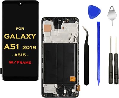 EAGLEWireless LCD screen with front touch screen assembly before installation for Samsung Galaxy A51 A515F A515F/DS A515F/DSN SM-A515F/DST SM-A515F/DSM SM-A515F/N (not for A51 5G).. Shop from our extensive catalog at DIAYTAR NIGERIA and enjoy doorstep delivery in just 5-8 days.