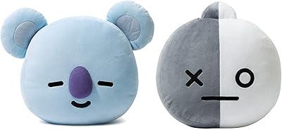 Fosced koya and fan plush pillow, decorative plush pillow, BTS BT21 Koya and fan character, 2 package of 2.. Shop smarter with Nigeria's premier e-commerce platform, featuring affordable products delivered nationwide.