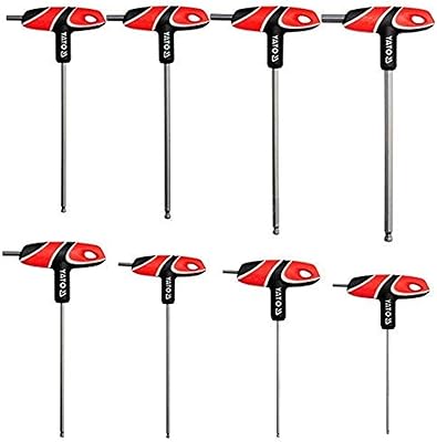 Yato yt-05597 game of 8 hexagonal keys with a T-shaped handle with ball.. Your favorite online marketplace — DIAYTAR Nigeria delivers quick and cheap.