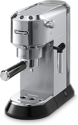 Delonghi America, included Silver Dedica Deluxe Espresso Silver Stainless Steel.. DIAYTAR NIGERIA: Making quality products accessible to all Nigerians at affordable prices.
