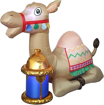 Ramadan inflatable decorations with camel pattern.. DIAYTAR NIGERIA makes quality accessible with low prices and reliable 5-8 day nationwide delivery.