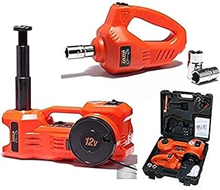 Light electric car jack 3 in 1 Toby's 5t Hydraulic jack on 360 degrees 5 tonnes with integrated tire inflation pump and LED light - 2 -way power supply.. DIAYTAR Nigeria: Discover more, spend less, and enjoy delivery within 5–8 days.