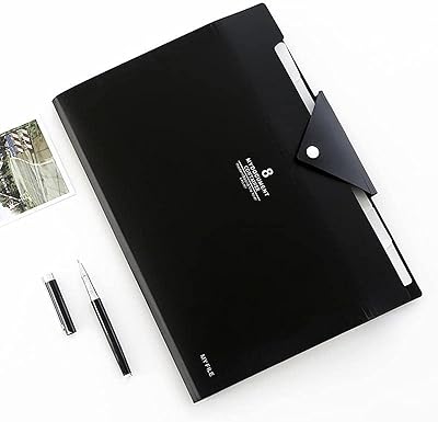 Extensible folder with 8 pockets, cabinet of accordion documents in A4 format, paper file organizer with clip closure, stretch plastic file folders for school, office, house.. Nigeria's favorite online shopping platform, DIAYTAR offers unbeatable prices and delivery within a week.
