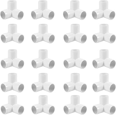 Bingoy 20 pieces 1 inch 3 -way PVC PVC connector crossing crosslides.. Embrace the convenience of DIAYTAR NIGERIA with thousands of products at your fingertips, delivered nationwide.