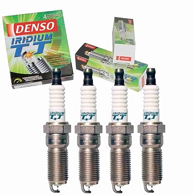 4 Denso Iridium ignition candles TT Compatible with Ford Focus 2.0L 2.3L L4 2012-2016.. DIAYTAR NIGERIA: Redefining e-commerce with affordable prices and reliable nationwide shipping.