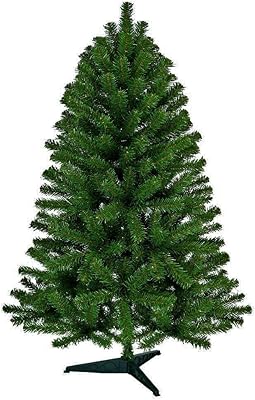 Christmas tree, 150 cm, 230 points, artificial green Christmas tree with plastic support.. DIAYTAR NIGERIA: Where every Nigerian finds affordable products delivered within the week.