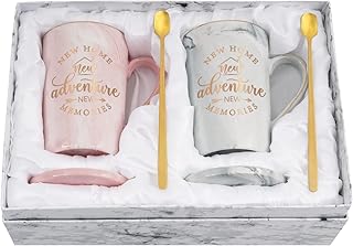 Maustic rack hanging gifts for a new house couple, rack hanging gifts for a new house, set of coffee cups New Home New Adventure, first house gifts, new owner gifts, 14 oz.. Shop smart, shop DIAYTAR - Nigeria's most affordable e-commerce platform with nationwide delivery.