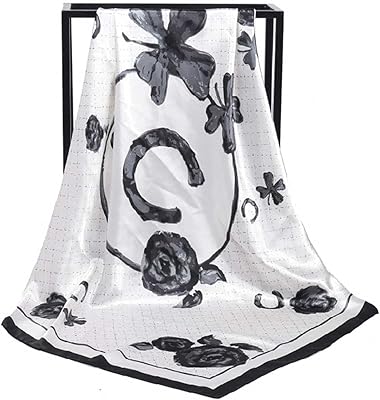 Zurdox fashion scarves for women, silk scarf for women, square scarf with floral print, luxury brand scarf for women, silk scarf for woman, hijab satin scarf 90 * 90 cm.. Shop from anywhere in Nigeria and receive your DIAYTAR purchases at affordable prices within a week.