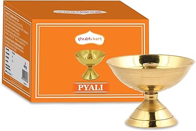 SHOPKART decorative oil lamp for puja - Indian oil lamp handmade in brass / deepak / deepam / piyali DIYA.. DIAYTAR NIGERIA: Connecting Nigerians with affordable products delivered promptly nationwide.