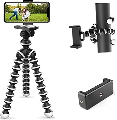 ZETY GORILLA / Mini 13 -inch tripod for smartphone with support, flexible and erasable precision tripod Gorilla for digital reflex and action cameras.. Shop from our extensive catalog at DIAYTAR NIGERIA and enjoy doorstep delivery in just 5-8 days.