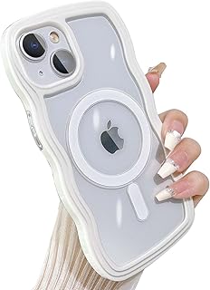 Coque compatible with iPhone 13 with Magsafe Pretty wavy magnetic shell shock resistant.. DIAYTAR NIGERIA delivers on every promise with our affordable prices and nationwide delivery service.