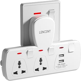 Multiprise extension launch with USB 2 -way electrical outlet extension.. Experience retail convenience with DIAYTAR NIGERIA's comprehensive platform and 5-8 day nationwide shipping.