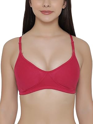Bra t-shirt without cotton reinforcements rich in cotton for women in bright pink (BR0184Q14_PINK_36C).. Transform your online shopping experience with DIAYTAR NIGERIA's affordable and diverse marketplace.