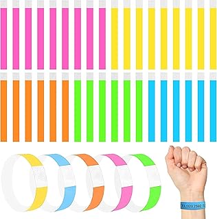 100 bracelets for events, colored paper bracelets, personalized bracelets size 25 cm, comfortable and difficult to break, for events, parties and festivals (5 colors).. Discover the joy of choice with DIAYTAR NIGERIA's extensive selection and budget-friendly shipping.