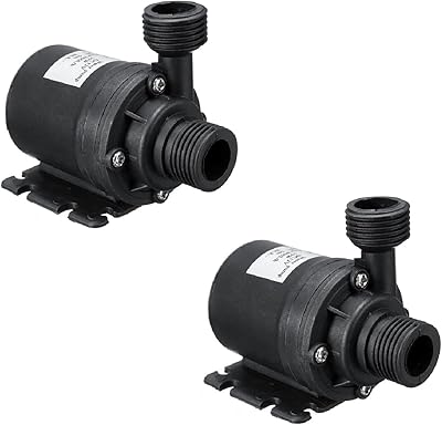 Mini submersible water pump Morelian Ultra silent DC 12V, 5m lifting, 800l/h, 2 rooms, brushes without brushes, submersible water pump.. DIAYTAR NIGERIA: Where every shopping need is fulfilled with affordable prices and nationwide shipping.