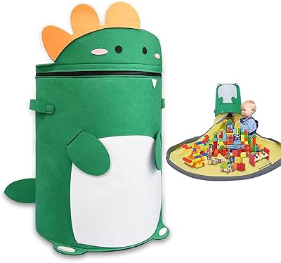 Storage basket for toys and gaming mats, fast cleaning felt storage basket with dust handles and cover to organize children's toys.. Explore limitless products on DIAYTAR Nigeria — at the lowest prices.