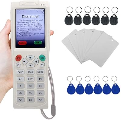 Trust KEY latest English version full decryption function, NFC RFID smart card reader, ICID card reader, engraver and duplicator, the most powerful device on the market... DIAYTAR NIGERIA delivers affordability and convenience to your doorstep within 8 days of purchase.