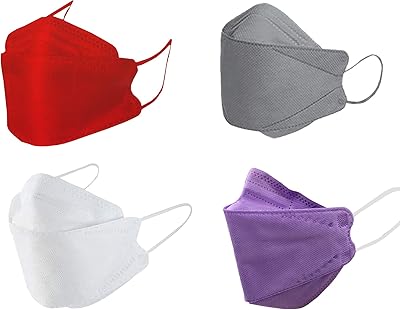 Facial mask 4 thicknesses certified Momo GA for adults (4 colors in 1/40 piece, model C).. Don’t wait weeks — DIAYTAR Nigeria delivers your order in just a few days.