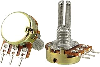 Sourcingmap A11110700ux0045 2 pieces B500K 500K Ohm Simple conical linear potentiometers, silver.. DIAYTAR NIGERIA makes every purchase count with our affordable prices and reliable 5-8 day shipping.