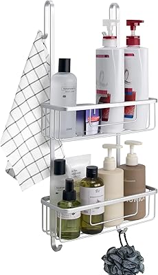 DEWEY SUR DOWEY shower support, anti-rust black bathroom organizer, 2-level hanging shower support for shampoo and conditioner (silver).. Nigeria's most loved e-commerce platform delivers affordable shopping solutions to your doorstep.