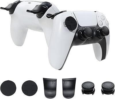 Blade Throne accessory kit for ps5 dualsense controller, L2 R2 trigger extension, thumb controller, Padi joystick 5.. Your shopping aspirations fulfilled at DIAYTAR NIGERIA with competitive prices and reliable delivery.