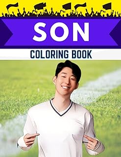 Heung Min Son coloring book: Coloring book for children's football stars.. Shop the smart way with DIAYTAR Nigeria — fast delivery, affordable everything.