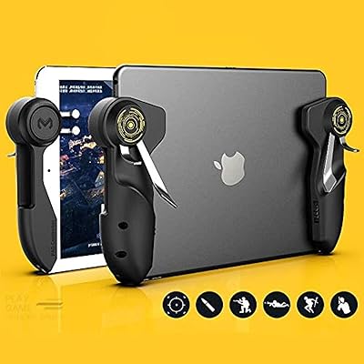 PUBG mobile game controller for iPad tablet, six fingers game, straight play controller, L1R1 button, shooter of firing controller.. Transform your shopping experience with DIAYTAR NIGERIA's vast product selection delivered at unbeatable prices.