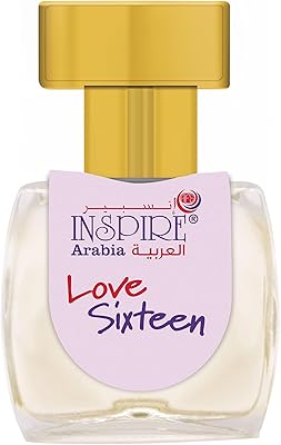 Inspire Arabia Love Sixteen CPO - 20ml - Concentrated perfume oil for long -term unisex scent.. You choose it, we deliver it — DIAYTAR Nigeria makes shopping easy.
