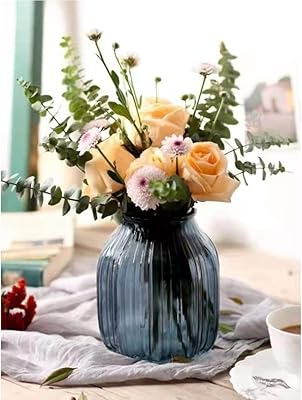 Lingwei glass flower vase, glass vase, glass bud vase for centerpiece, transparent glass vase, cylindrical flower vase for elegant decoration of the house, desk and living room.. Your complete shopping solution, DIAYTAR NIGERIA offers extensive choice with competitive prices and delivery.