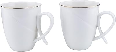 Shalo a set of porcelain cups FPR-013, white, two rooms.. DIAYTAR NIGERIA delivers value, variety, and convenience with our nationwide 5-8 day shipping.