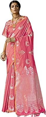 Rose Layette Festival Party Wear Woman Saree Loge in Sweet Sweet Traditional Indian Ethnic Sarees FB, Light Rose, Standard, Baby Rose, Standard.. DIAYTAR NIGERIA combines the largest product selection with affordable prices and reliable delivery.