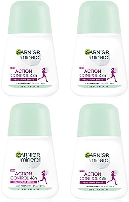 (Pack of 4) Garnier anti-transplant deodorant for women, 4 x 50 ml.. Click, pay, receive — DIAYTAR Nigeria makes online shopping seamless.