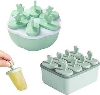 Ice -gliding pacifier molds round green ice cream 1 square with lid and lid.. DIAYTAR NIGERIA transforms online retail with unbeatable prices and consistent delivery timeframes.
