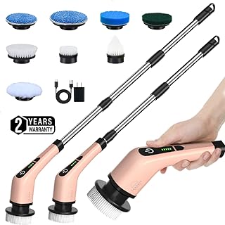 Wireless Rotative Rotative Electric Brush 2022 with 8 brush heads.. Save time and money with DIAYTAR Nigeria’s online store.
