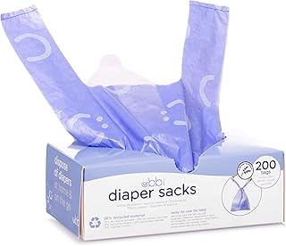 UBE disposable diaper bags, lavender fragrance, easy -to -tie labels, disposable bags for layers or pet waste for pets, 200 pieces.. Get your essentials without leaving home — thanks to DIAYTAR Nigeria.