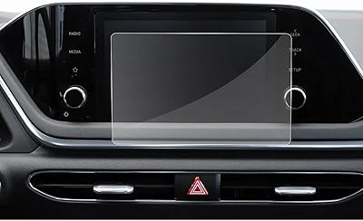 Car navigation screen protector, for Hyundai Sonata VIII 2020+, scratch resistant, fussy anti-prone, car interior, transparent-8 inch transparent glass film.. Nigeria's favorite online shopping platform, DIAYTAR offers unbeatable prices and delivery within a week.
