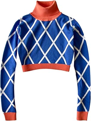 Jojo's Bizarre Adventure Guido Mista Anime Cosplay Set of polar sweater for unisex adult women (color: short sweater, size: xl).. DIAYTAR NIGERIA revolutionizes online shopping with competitive prices and reliable 5-8 day delivery.