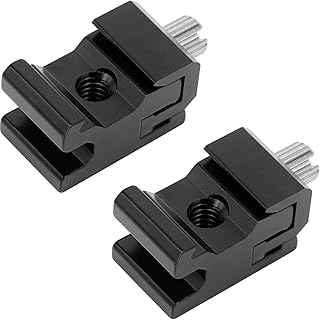 Shoped universal adapter for flash support for camera with 1/4 "tripod screws -20 (2 2).. DIAYTAR NIGERIA: Bringing affordable shopping solutions with a diverse product catalog delivered nationwide.