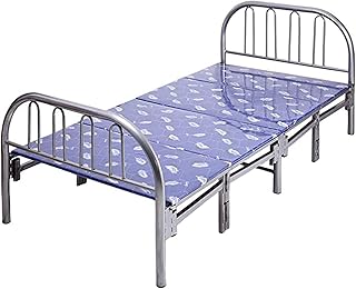 Folding bed in steel 190L x 90l x 70h.. DIAYTAR NIGERIA brings the market to your fingertips with affordable prices and swift delivery services.