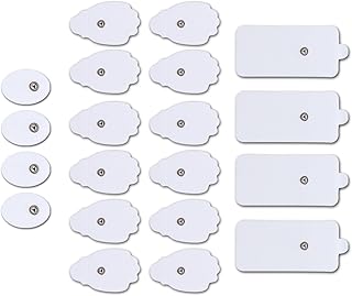 Bellevo Tens Pads Reusable electrical unit reusable self-adhesive replacement Massage without latex, standard connection to be pressed in a 3.5 mm cable for EMS Tens massage.. Shop with confidence at DIAYTAR NIGERIA, where affordability meets reliability in less than 8 days.