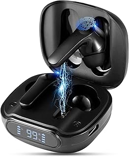 Bluetooth headphones 5.0 Wireless IPX6 Wireless - USB -C - LED battery charger for Android/iOS sport.. Experience shopping satisfaction with DIAYTAR NIGERIA's vast selection and budget-friendly delivery options.