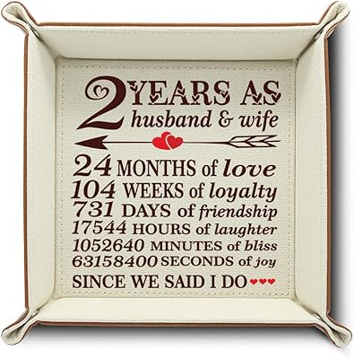 Bella Posta - Printed cotton tray 'Year as husband and woman' - Traditional cotton gift for 2 years of birthday.. Nigeria's e-commerce leader delivers unmatched variety and value to your doorstep in just 5-8 days.