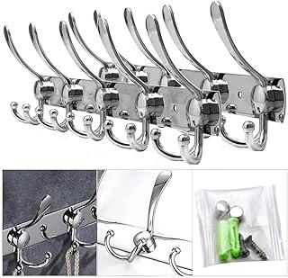 2 -piece urban walls of 10 pieces of 10 stainless steel hooks to hang.. Experience retail convenience with DIAYTAR NIGERIA's comprehensive platform and 5-8 day nationwide shipping.