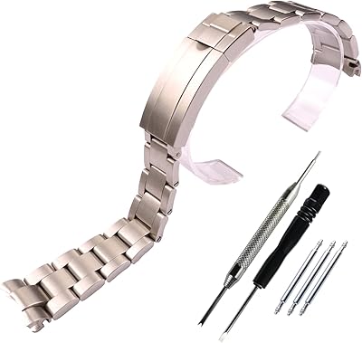 Facl stainless steel watch bracelet adapted to Rolex GMT 20 mm Rolex watch bracelet accessories.. Shop the future with DIAYTAR NIGERIA - thousands of products, unbeatable prices, delivery within a week.