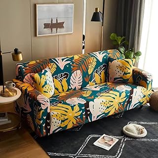 Extendable sofa cover printed on the entire universal surface.. DIAYTAR NIGERIA: Redefining e-commerce with affordable prices and reliable nationwide shipping.