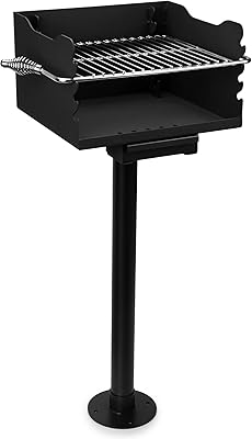Robust coal grill Stanbroil in Style Park, Giant Exterior Giant Park with Cooking Grid for Barbecue, Camping, Garden, Kitchen - Black.. Enjoy a hassle-free shopping experience with DIAYTAR Nigeria, where products are categorized for your convenience and delivery is always on time.