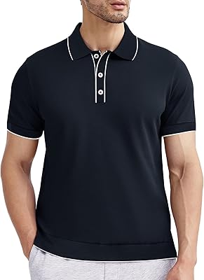 Polo Altaraga in pure cotton for men - relaxed sweater - Soft Polo with short sleeves.. Shop smart with DIAYTAR NIGERIA, offering a vast product range delivered to your doorstep within a week.