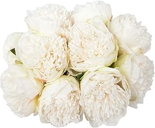 You Art Lines 2 Bouquet 10 Heads of Artificial Silk Peonies for Home Decoration, Office, Wedding Festival, Festival, Bar (White).. Whether you're in Lagos, Abuja, or anywhere in between, DIAYTAR Nigeria ensures your online shopping experience is smooth, affordable, and fast.